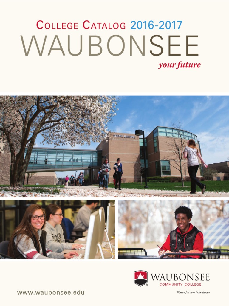 Waubonsee Catalog 2016 2017 PDF English As A Second Or Foreign