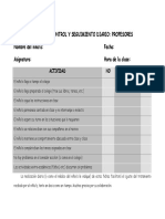 Fichas Clinicas Evolucion Profesores