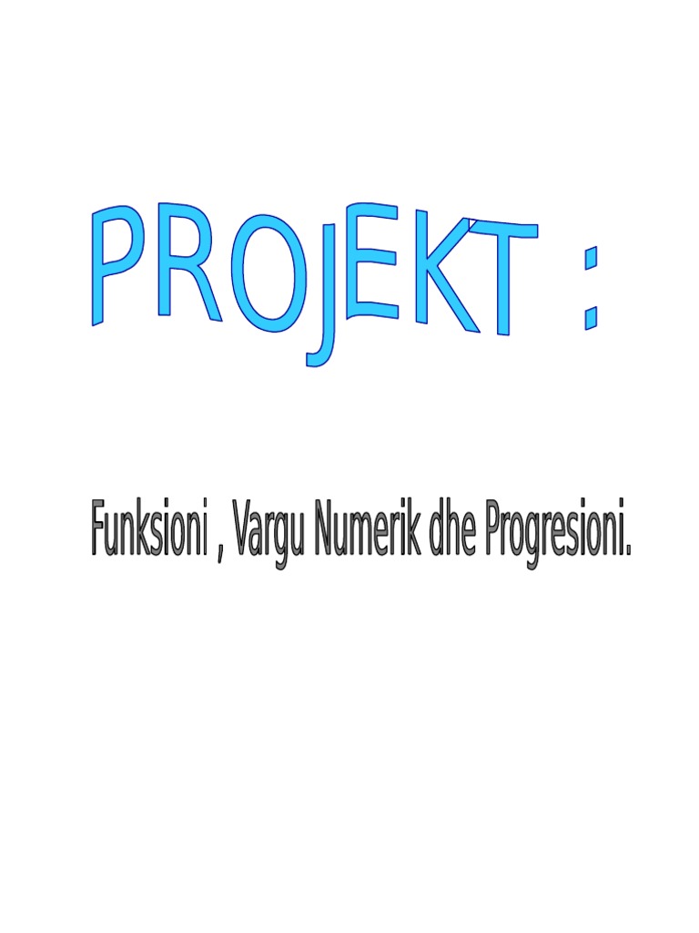 Projekt Matematike | PDF