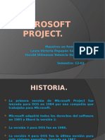 Diapositivas De-Microsoft Project