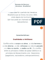 Resumo Do Barroco (Literatura Brasileira) - Resumos de Literatura Brasileira