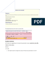 Sap SCOT/SOST- Cannot Process Message, Maximum size exceeded