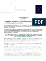 Consultorio Psicológico. ¿Que Es Una Pareja. Amistad, Intimidad, Atraccion Sexual, Proyectos en Comun, Compromiso