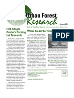 Center for Urban Forest Research Newsletter, January 2002