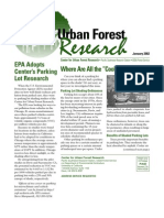 Center For Urban Forest Research Newsletter, January 2002