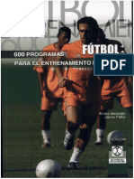 600 Programas Para El Entrenamiento de Futbol