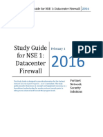 Module 1 NSE1 Datacenter Firewall