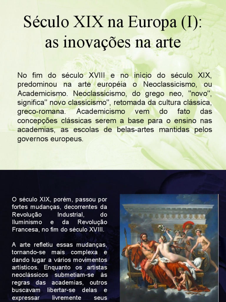 Seculo Xix Comeca E Termina Em Que Ano