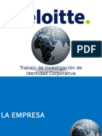 Identidad corporativa Deloitte: Análisis y recomendaciones para mejorar la rotación de personal