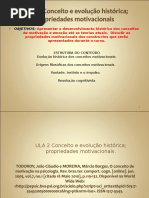 História Da Motivação