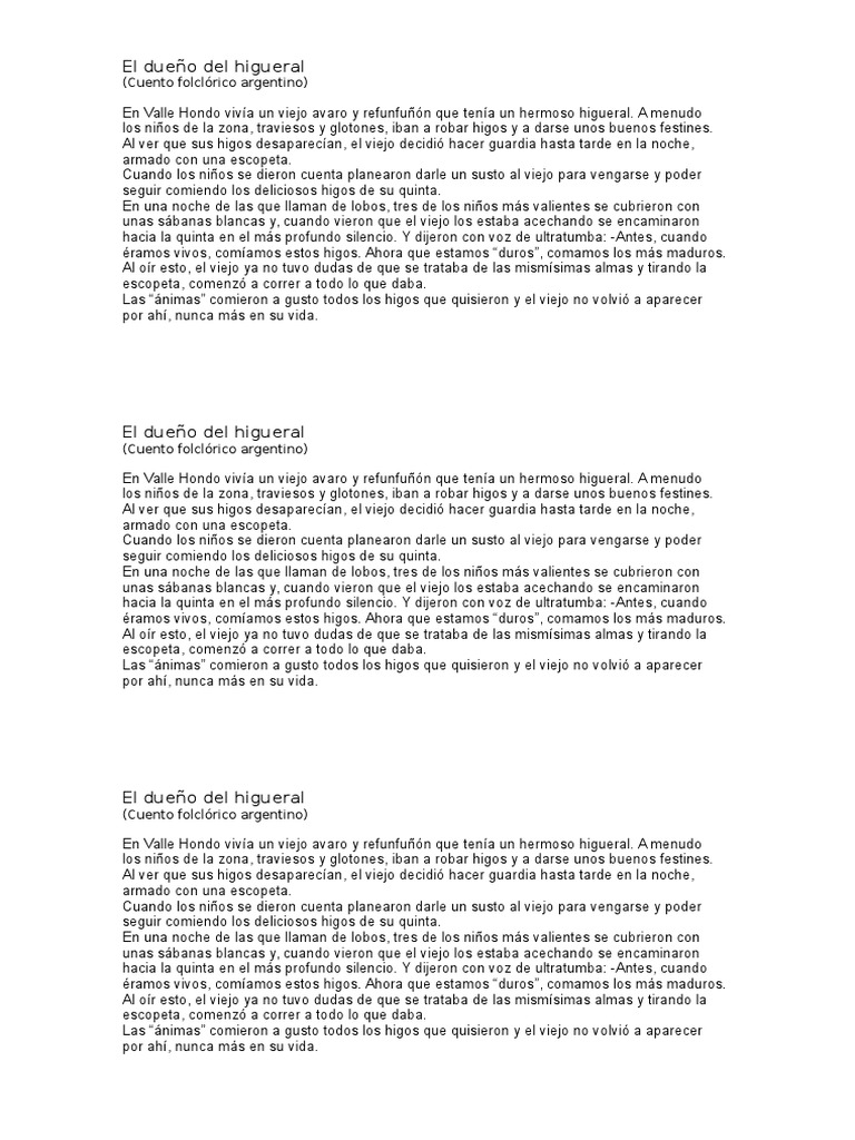 El Dueño Del Higueral PDF Ocio