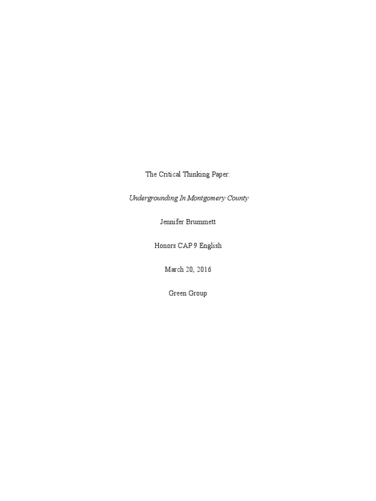 Undergrounding Power Lines Debate | PDF | Electric Power Transmission ...