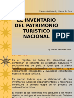 El Inventario Del Patrimonio Turistico Nacional