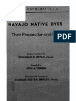 Dyes Navajo - Native Bryan Young 1940