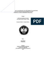 Elektro==AUDIT ENERGI DAN ANALISIS PELUANG PENGHEMATAN KONSUMSI