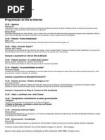 Dia da Internet - Programação (v. 2.0)