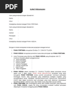 Surat Pernyataan Peminjaman