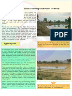 How to Select & Construct Ponds for Fish Farming