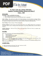 school works assignment