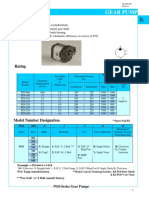 Gear Pump: PG0-Series Gear Pumps