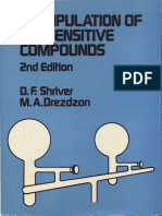 Shriver, The Manipulation of Air-Sensitive Compounds BOOK