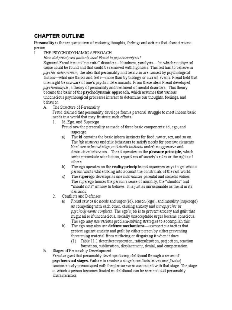 Big five personality theory picture
