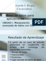 Bases de Datos para Aplicaciones