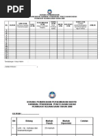 BORANG PENGHAKIMAN AZAN