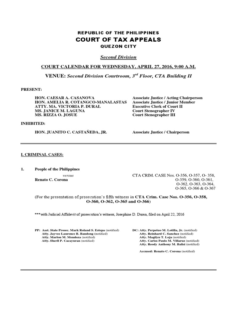 court-calendar-for-april-27-2016-schedule-of-hearings-before-the