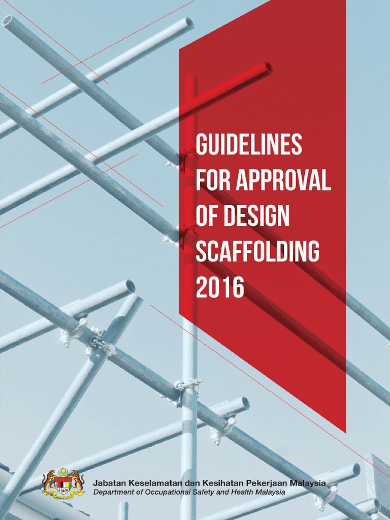 Guidelines for Scaffold Design Approval | PDF