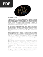 Regulamento Miss Cplp Geral Stp