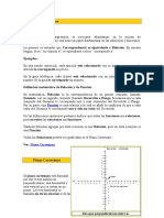 Relaciones y Funciones