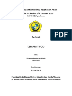 Referat - Demam Tifoid