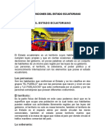 El Origen Del Estado Ecuatoriano Ecuador Estado Forma De