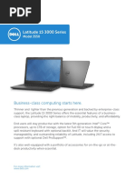 Dell Latitude 3000 Series 3550 Spec Sheet