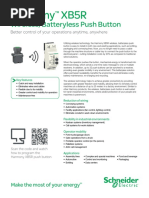 Harmony Xb5R: Wireless, Batteryless Push Button