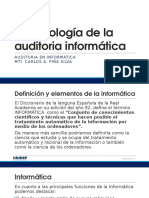 Terminología de La Auditoria Informática