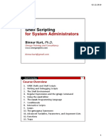 Shell Scripting Ver 0 0 1b PDF