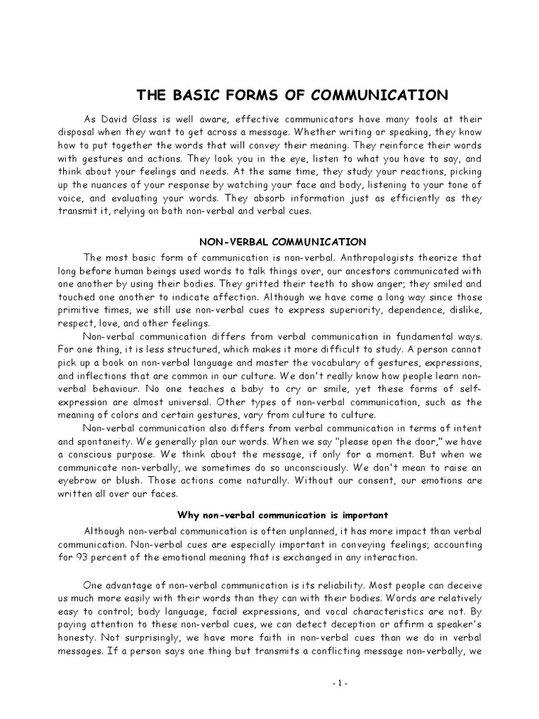 Intercultural Business Comunication | PDF | Nonverbal Communication ...