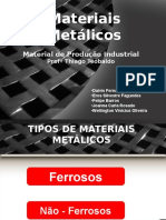 Materiais metálicos e suas aplicações