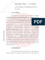 El fallo de Bonadio sobre el procesamiento de Echegaray