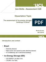 Communication Skills - Assessment C25: The Assessment of Ice Energy Storage For Commercial Buildings in Brazil