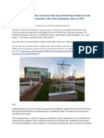 Assessment of the Possible Conversion of the Eau Du Soleil Sales Pavilion to Be Re-purposed as a Community Centre (Peter Klambauer, June 23, 2015)