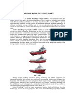 LECTURE No.6: Anchor Handlers or Anchor Handling Vessels (AHV) Is Very Powerful Ships That