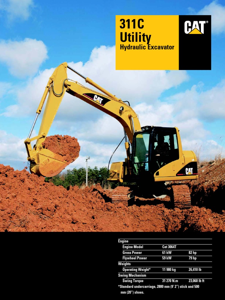 CATERPILLAR 油圧ショベル 311 311CU 部品カタログ Cat - 311C | PDF | Home & Garden | Computers