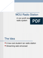 WOU Radio Station: A Non Profit Student Radio System