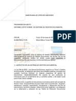 Informe Corto Gestion Documental