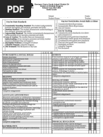 D58 Sample Report Card, Grade 6