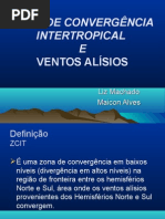 ZONA DE CONVERGÊNCIA INTERTROPICAL