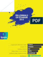 Los Millennials Ecuatorianos by Ipsos